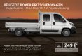 PEUGEOT BOXER PRITSCHENWAGEN DOPPELKABINE